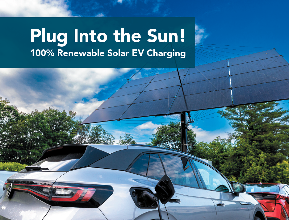 A car charging at a solar panel charging station

Description automatically generated